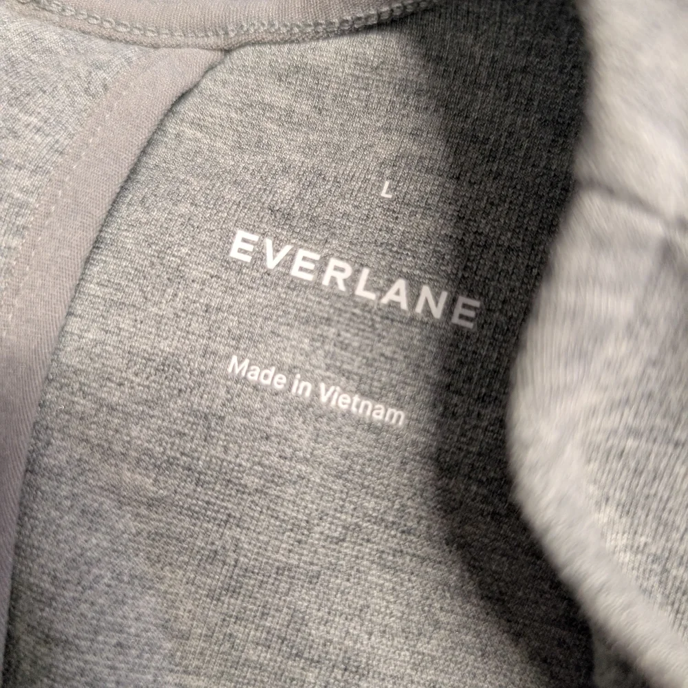 Everlane The Dream Tee Heather Gray Short Sleeve Tee Large Staple Elevated - Picture 10 of 10